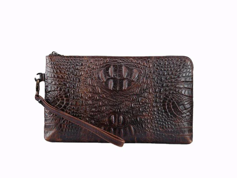 Dusky Croco Ladies Leather Wallet