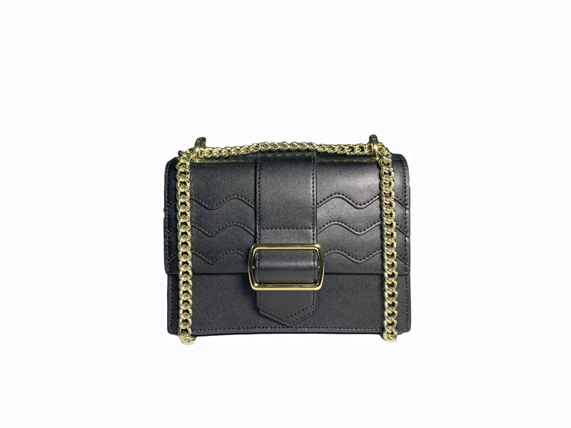 Luciole Black Ladies Leather Bag